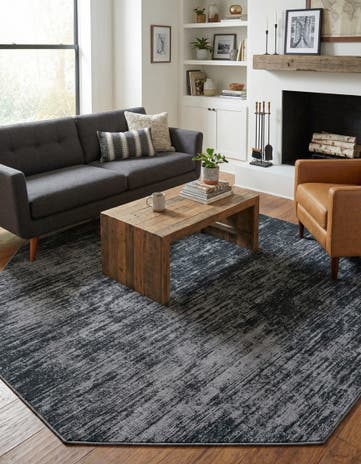7' 7 x 7' 7 Asha Octagon Rug