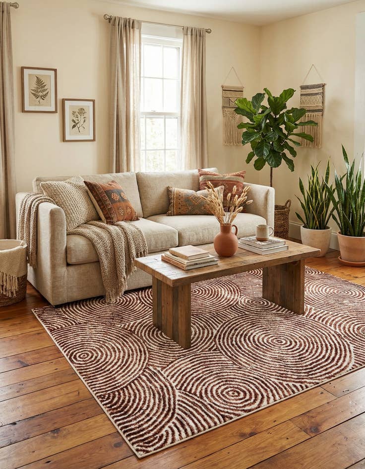 Detail image of 5' 2 x 7' 9 Nain Rug