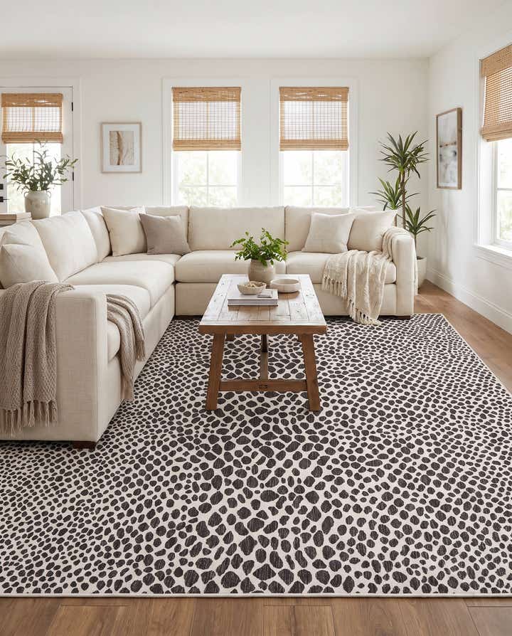 10' 8 x 10' 8 Easy-Clean Jill Zarin Cape Town Indoor / Outdoor Square Rug