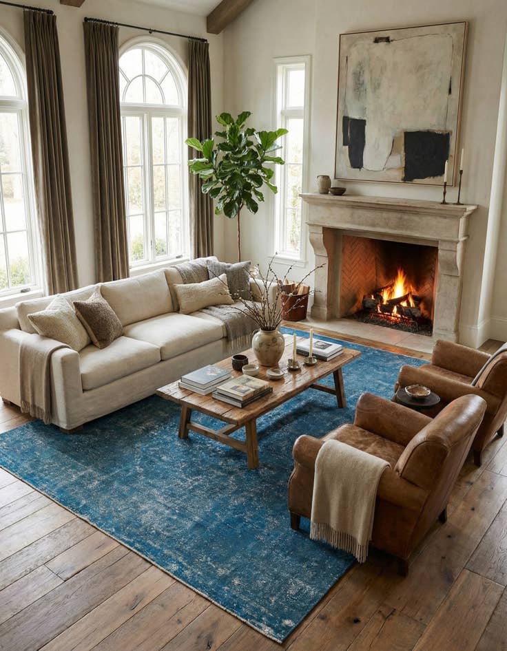 Detail image of  8' 8 x 13' 1  Hand Knotted Ultra Vintage Persian Wool Rug