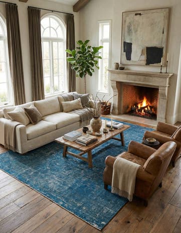 8' 8 x 13' 1 Hand Knotted Ultra Vintage Persian Wool Rug