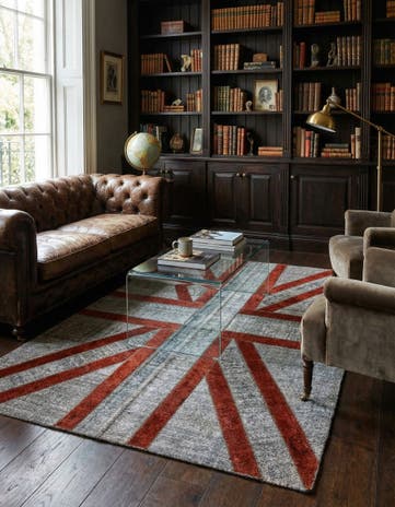 5' 6 x 7' 11 Hand Knotted Ultra Vintage Persian Wool Rug