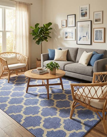 7' 10 x 11' Lattice Rug