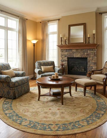 8' x 8' Chelsea Round Rug