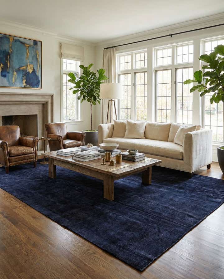 9' x 11' 8 Hand Knotted Over-Dyed Ziegler Rug