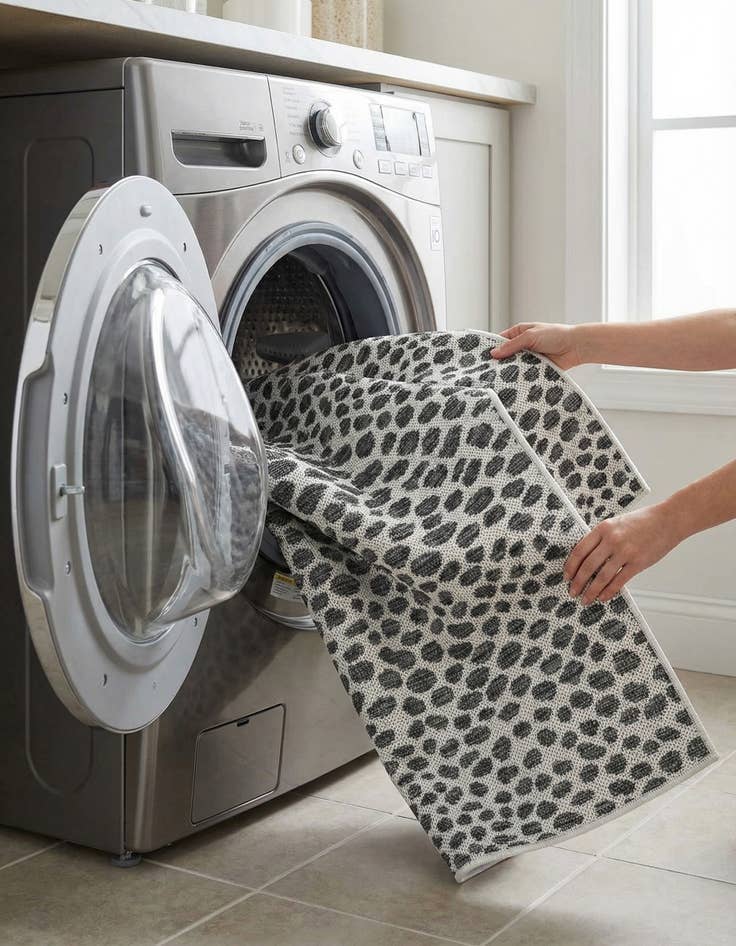 Detail image of 2' 2 x 3' 7  Washable Jill Zarin Cape Town Indoor / Outdoor Hearth Rug