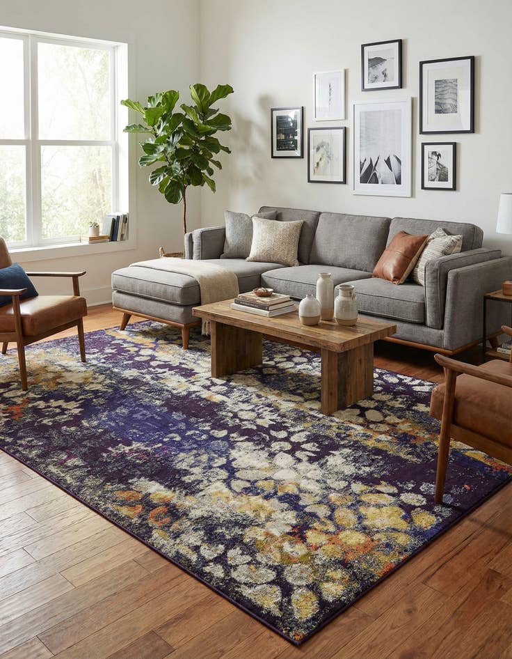 Detail image of 10' 6 x 16' 5  Washable Arte Rug