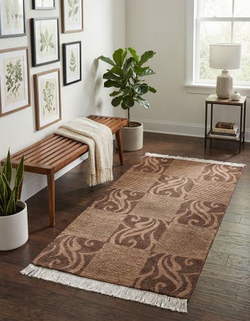 2' 7 x 5' 1 Hand Knotted Darya Wool Rug