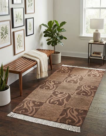 2' 7 x 5' 1 Hand Knotted Darya Wool Rug