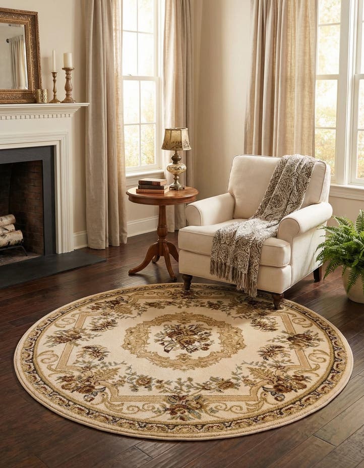 4' x 4' Chateau Round Rug