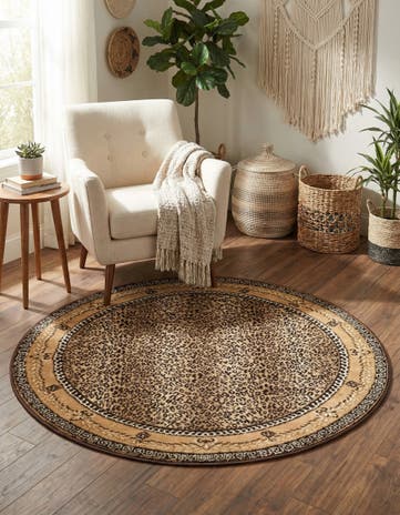 4' x 4' Savannah Round Rug