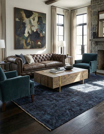 7' 7 x 11' 1 Hand Knotted Ultra Vintage Persian Wool Rug