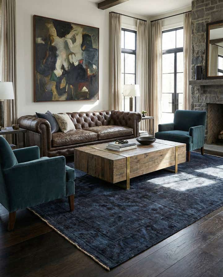 7' 7 x 11' 1 Hand Knotted Ultra Vintage Persian Wool Rug