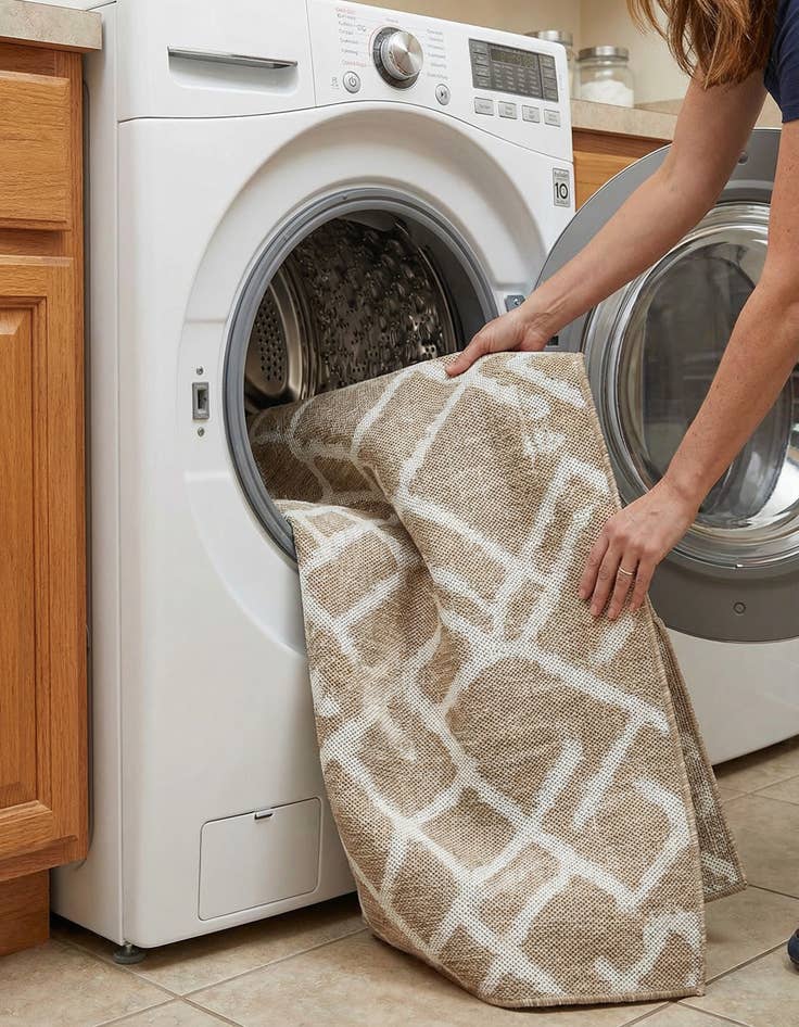 Detail image of 7' x 10'  Washable Jill Zarin Napa Indoor / Outdoor Rug