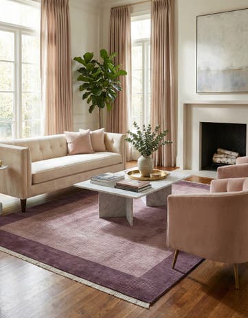 6' 6 x 9' 11 Hand Knotted Darya Wool Rug