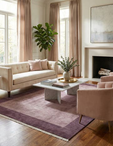 6' 6 x 9' 11 Hand Knotted Darya Wool Rug