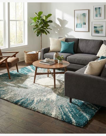 4' x 6' Soft Touch Shag Rug