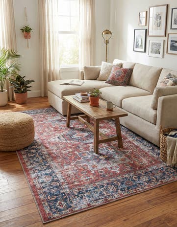 5' x 8' Washable Yara Rug