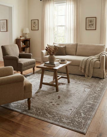 Light Gray Miranda Rug