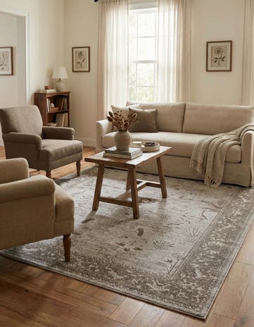 Light Gray Miranda Rug