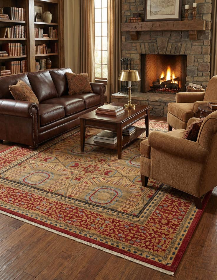 Detail image of 10' x 11' 4 Mamluk Rug