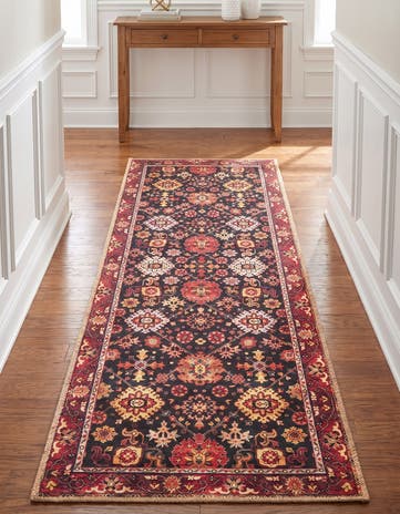 2' x 6' 1 Washable Timeless Runner Rug