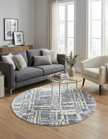 4' x 4' Vince Camuto Round Rug