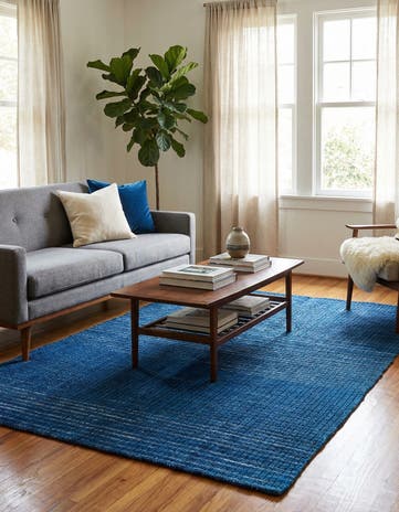 4' 10 x 6' 3 Hand Knotted Darya Wool Rug