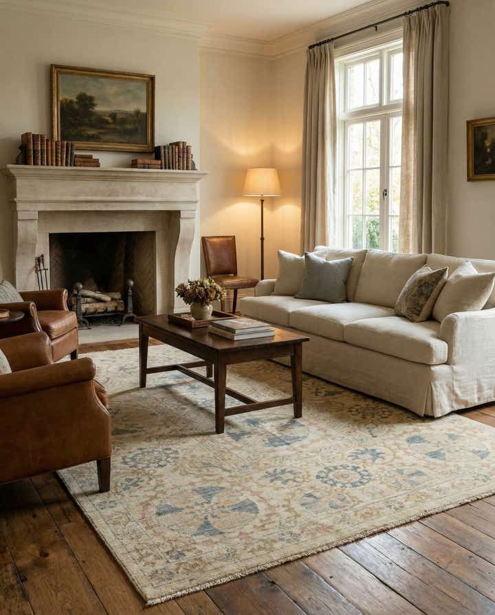 6' x 8' 8 Hand Knotted Peshawar Ziegler Oriental Rug