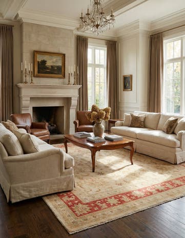 9' 8 x 9' 11 Kaizar Wool Square Rug