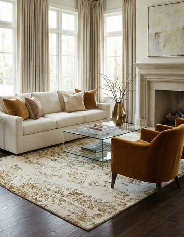 7' 4 x 11' Hand Knotted Ultra Vintage Persian Wool Rug