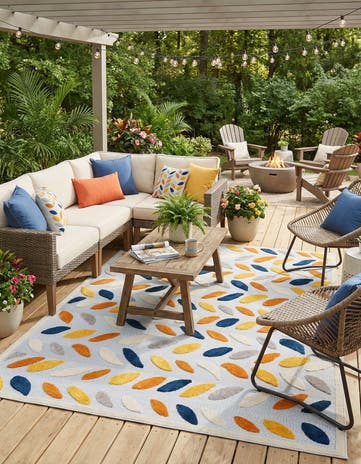 7' x 10' Easy-Clean Aruba Indoor / Outdoor Rug