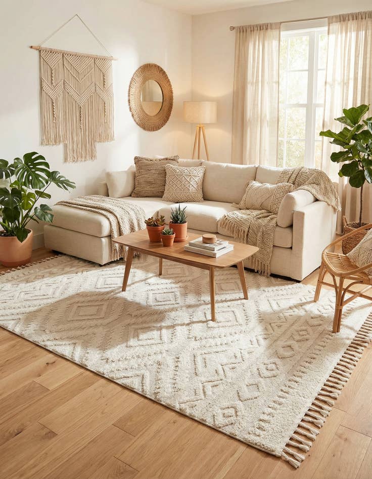 Detail image of  7' x 10' Boho Rug