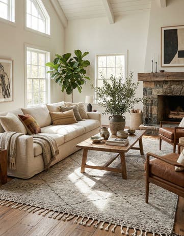 9' 8 x 13' Hand Knotted Moroccan Wool Rug