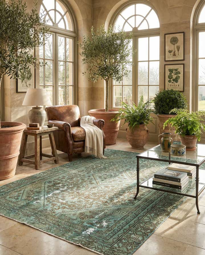 5' 9 x 9' 3 Vintage Rug