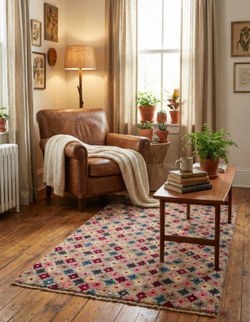 3' x 5' 5 Hand Knotted Balouch Wool Rug