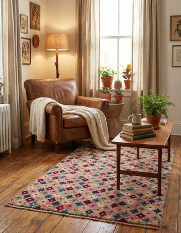 3' x 5' 5 Hand Knotted Balouch Wool Rug