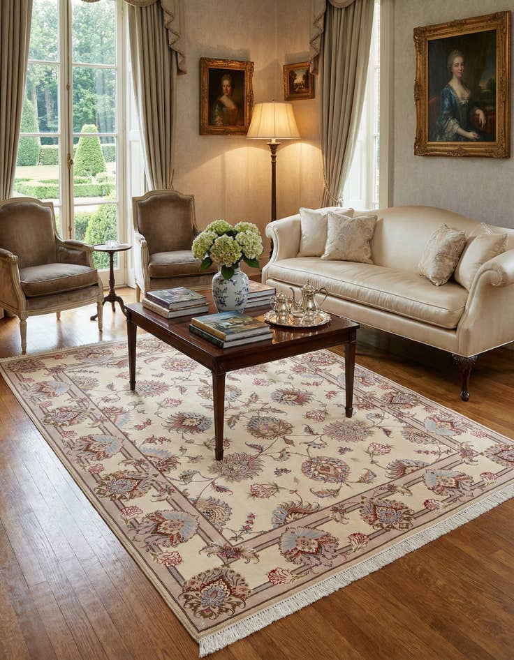 Detail image of 5' x 6' 11 Tabriz Rug