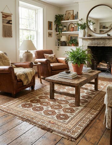 5' 4 x 9' 8 Hand Knotted Balouch Wool Rug