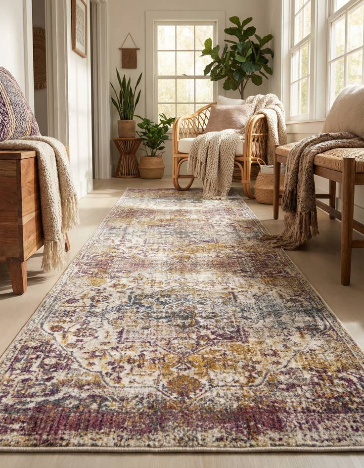 Detail image of  2' 6 x 12' Deepa Runner Rug