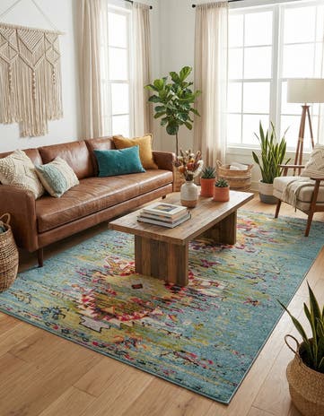 7' x 10' Washable Carnevale Rug