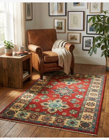 2' 8 x 4' 2 Hand Knotted Kazak Rug