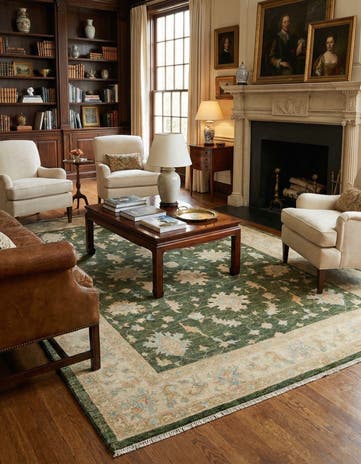 5' 10 x 7' 9 Ziegler Wool Rug