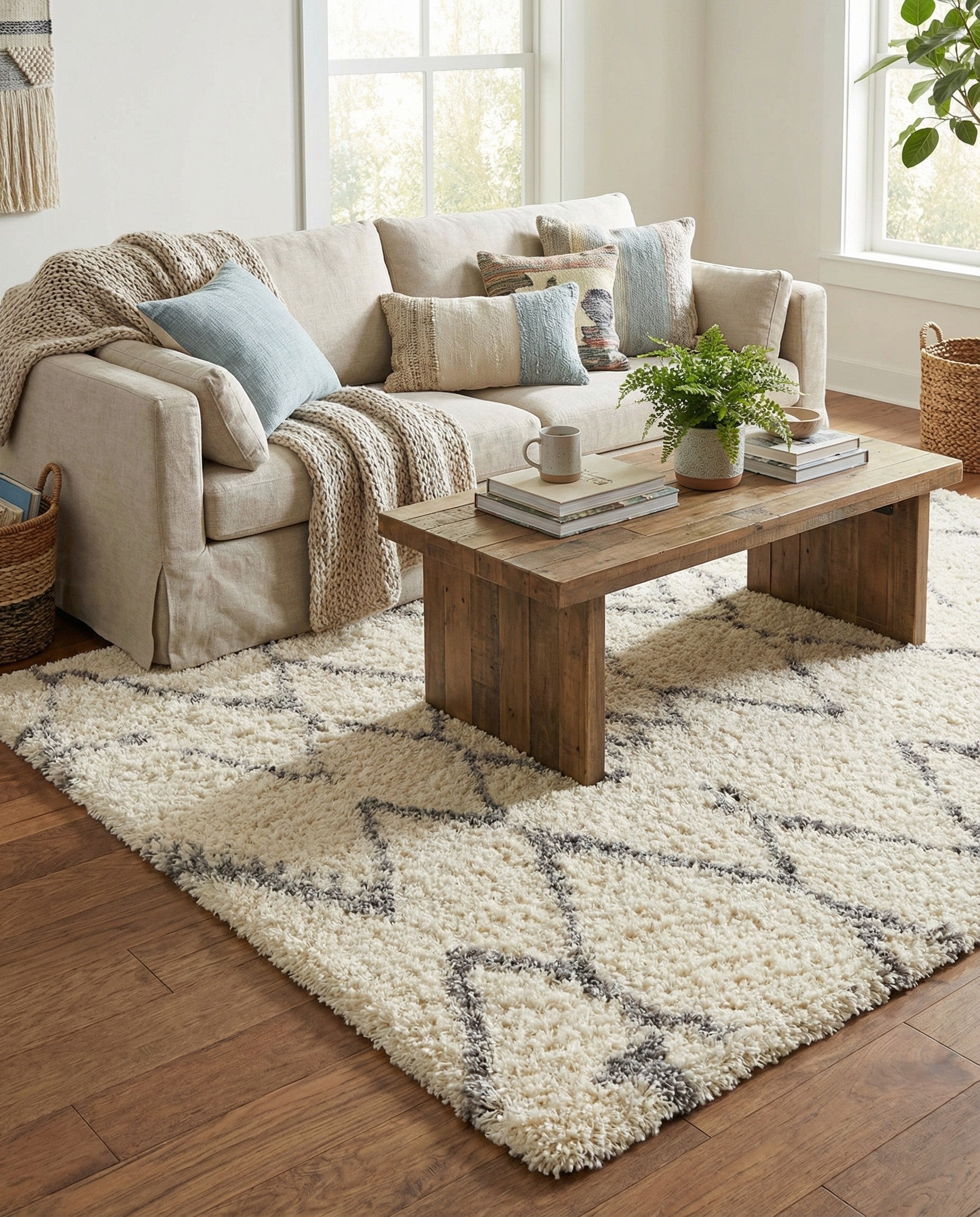  8' x 10' Infinity Shag Rug