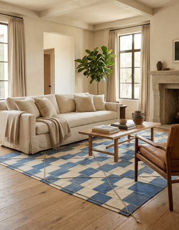 8' 5 x 10' Hand Woven Kilim Modern Wool Rug