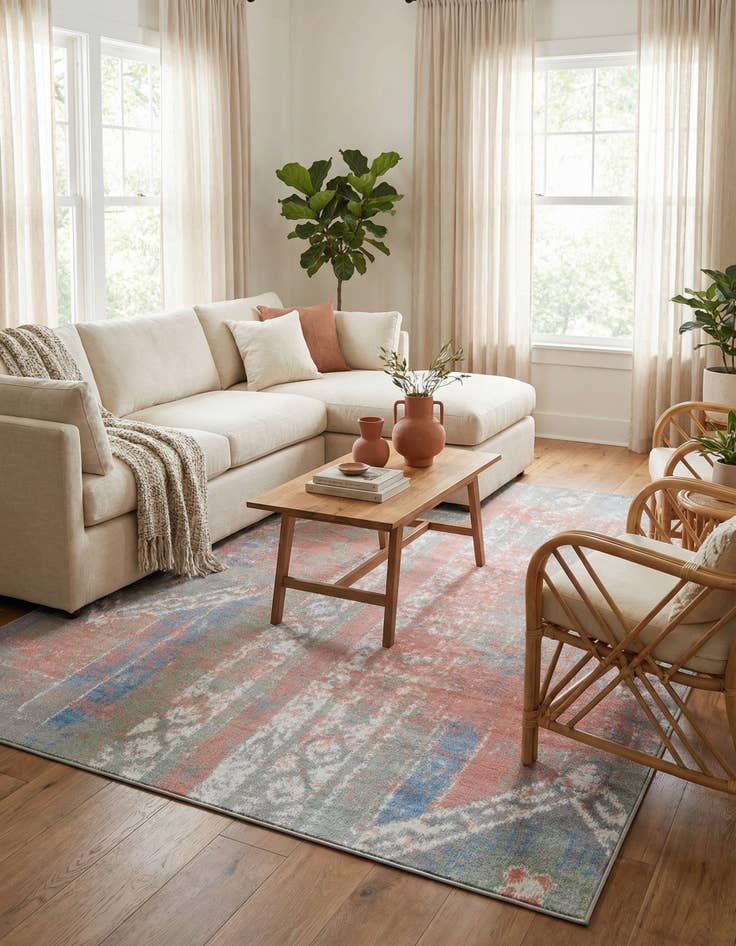 Detail image of  9' x 12' Kamala Washable Rug