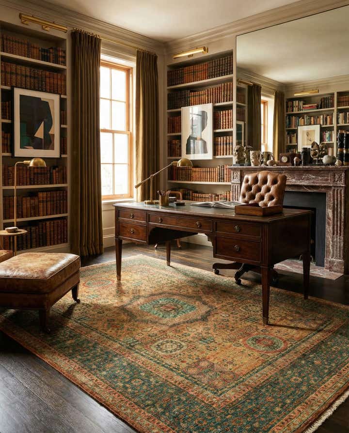 5' x 6' 8 Hand Knotted Amina Rug