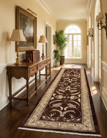 2' 9 x 10' 1 Hand Knotted Tabriz Persian Wool Runner Rug