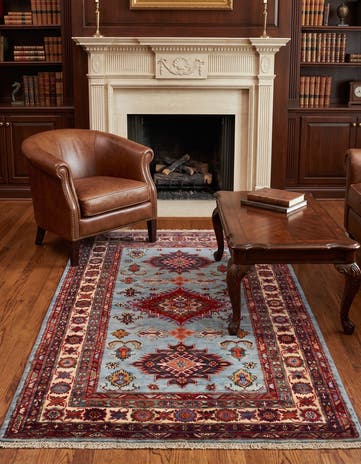 3' 3 x 5' 1 Hand Knotted Kazak Rug