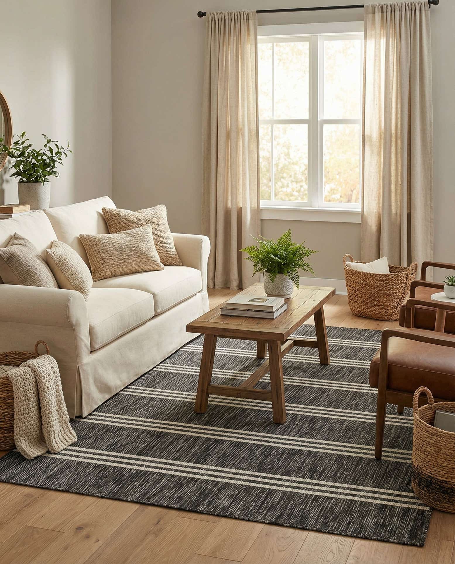 5' 3 x 8' Easy-Clean Jill Zarin Anguilla Indoor / Outdoor Rug